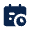 Calendar Time Add Fill Icon from Mingcute Fill Set