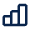 Chart Bar 2 Line Icon from Mingcute Line Set
