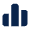Chart Bar Fill Icon from Mingcute Fill Set