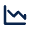 Chart Decrease Line Icon from Mingcute Line Set
