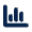 Chart Vertical Fill Icon from Mingcute Fill Set