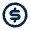 Currency Dollar Line Icon from Mingcute Line Set