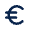 Currency Euro 2 Line Icon from Mingcute Line Set