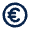 Currency Euro Line Icon from Mingcute Line Set