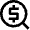 Cash Search Icon from Nova Line Set