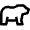 Market Bear Icon from Nova Line Set
