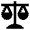 Scale Icon from Nova Solid Set