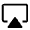 Airplay Filled Icon from Carbon Set
