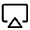 Airplay Icon from Carbon Set