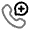 Call Medicine Icon from Solar Line Duotone Set