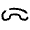 End Call Icon from Solar Broken Set