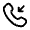 Incoming Call Icon from Solar Linear Set