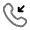Incoming Call Icon from Solar Line Duotone Set