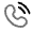 Phone Calling Rounded Icon from Solar Line Duotone Set