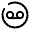 Record Circle Icon from Solar Broken Set