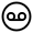 Record Circle Icon from Solar Linear Set