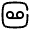 Record Square Icon from Solar Broken Set
