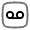 Record Square Icon from Solar Line Duotone Set