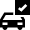 Vehicle Checked Icon from Nova Solid Set