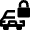 Vehicle Lock Icon from Nova Line Set