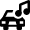 Vehicle Music Player Icon from Nova Solid Set