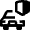 Vehicle Protection Shield Icon from Nova Line Set