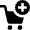 Shopping Cart Add Icon from Nova Solid Set