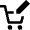 Shopping Cart Edit Icon from Nova Line Set