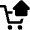 Shopping Cart Home Icon from Nova Line Set