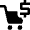 Shopping Cart Money Fund Icon from Nova Solid Set