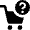Shopping Cart Question Icon from Nova Solid Set
