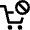 Shopping Cart Restrict Icon from Nova Line Set