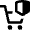Shopping Cart Security Shield Icon from Nova Line Set