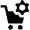 Shopping Cart Setting Icon from Nova Solid Set