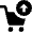 Shopping Cart Upload Icon from Nova Solid Set