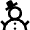 Christmas Snow Man Icon from Nova Line Set