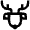 Download free Deer PNG, SVG vector icon from Atlas Line set.