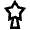 Star Topper Icon from Atlas Line Set