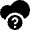 Cloud Ask Question Icon from Nova Solid Set