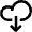 Cloud Download Icon from Nova Line Set