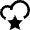 Cloud Favourite Star Icon from Nova Line Set