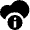 Cloud Information Icon from Nova Solid Set