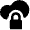 Cloud Lock Security Icon from Nova Solid Set