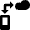 Cloud Mobile Transfer Icon from Nova Solid Set