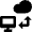 Cloud Personal Computer Icon from Nova Solid Set