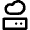 Cloud Server 1 Icon from Nova Line Set