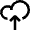 Cloud Upload Icon from Nova Line Set