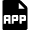 File App Icon from Nova Solid Set
