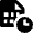 File Clock Icon from Nova Solid Set
