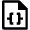 File Code Bracket Icon from Nova Line Set